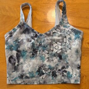 lululemon athletica Blue and Gray Sports Bra